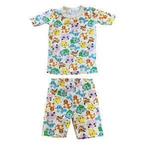 Hanna Andersson Multicolor Pokemon Kids Pajama Set